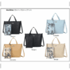 CARTERA CON MONEDERO P.U. 30x13x27cm x1u