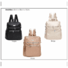 Mochila P.U. 33x35x15cm x1u