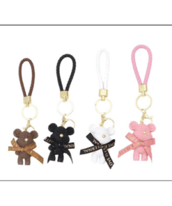 LLAVERO OSITO Pack x 4 unidades surtidas en color