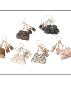 LLAVERO CARTERA Pack x 6 unidades surtidas en color