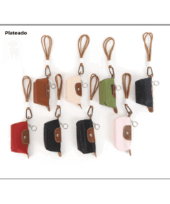 LLAVERO MONEDERO Pack x 6 unidades surtidas en color