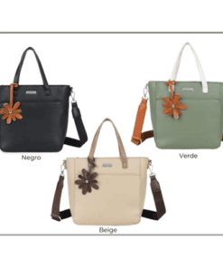 CARTERA CON APLIQUE P.U. 23x24x10cm x1u