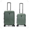 Set Valijas Wanderlust Urban HARD PP Verde 24 y 20 pulg ,doble rueda fija, expandible y cerradura de combinacion x1u