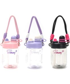 Vaso con doble pico y correa 600 ml x1u