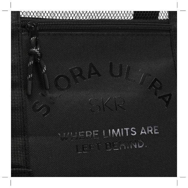 Bolso Playero Mesh 41x16x50 cm con lunchera desmontable. Acceso con cierre, x1u - Imagen 2