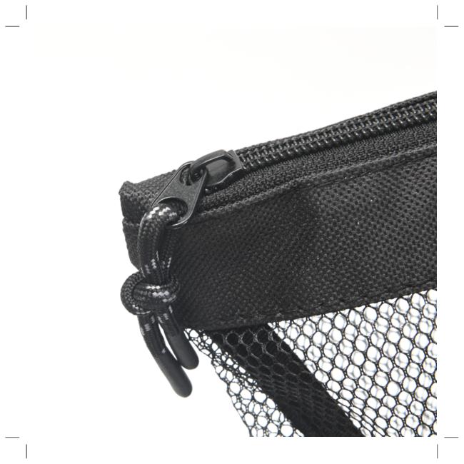 Bolso Playero Mesh 41x16x50 cm con lunchera desmontable. Acceso con cierre, x1u - Imagen 9