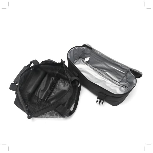 Bolso Playero Mesh 41x16x50 cm con lunchera desmontable. Acceso con cierre, x1u - Imagen 8