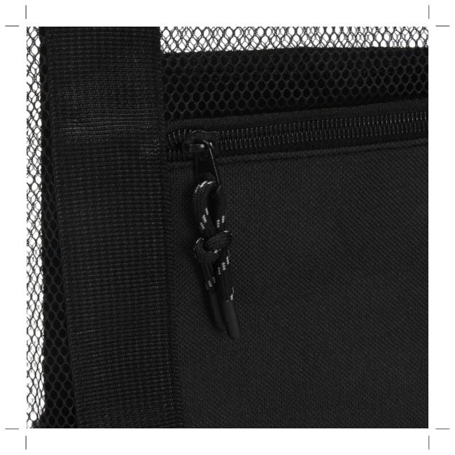 Bolso Playero Mesh 41x16x50 cm con lunchera desmontable. Acceso con cierre, x1u - Imagen 4