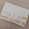Set aros bijouterie pasante diferentes modelos x6u