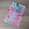 PASHMINA ESTAMPADA CON FLECOS 70 X 180 CM.