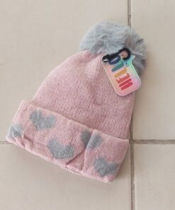 Gorro infantil con piel en su interior x1u.