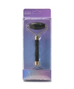 Masajeador facial rodillo piedra jade x1u