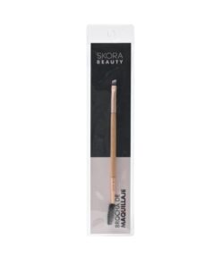 Brocha-Cepillo de cejas doble punta x1u