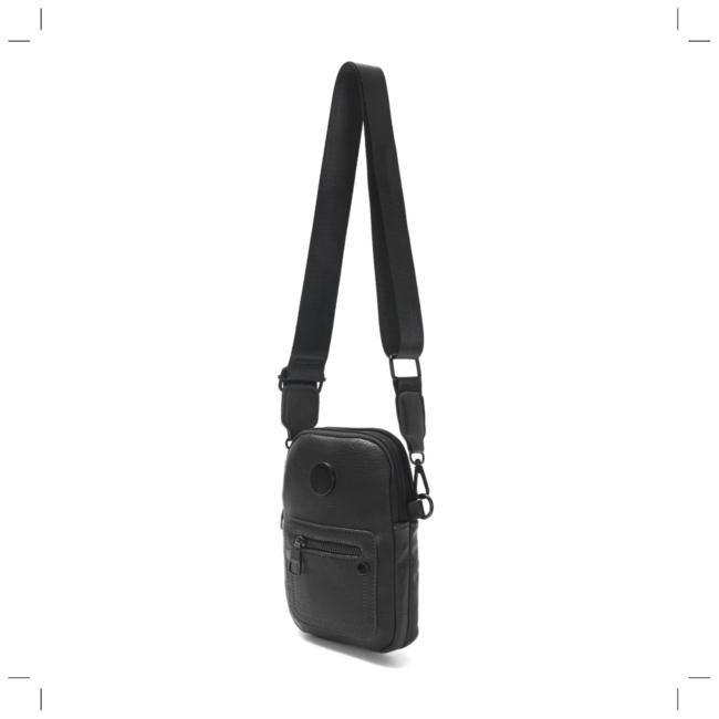 Bandolera Portacelular dos cierres Bere 19x14x4cm x1u - Imagen 3
