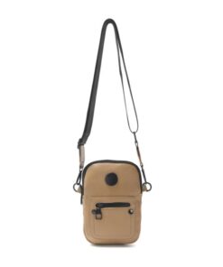 Bandolera Portacelular dos cierres Bere 19x14x4cm x1u