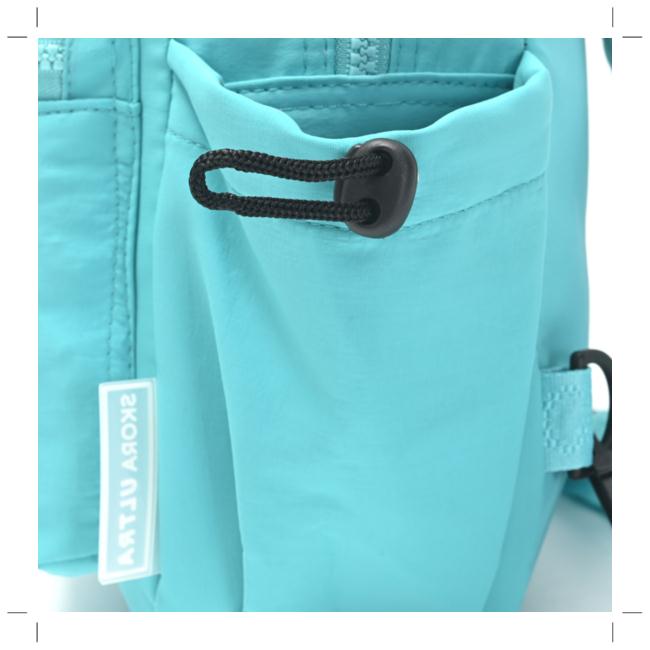 Mochila Riada pockets correa doble función 29x19x10cm x1u - Imagen 2