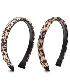 Vincha rigida estampada animal print x 12 unid.