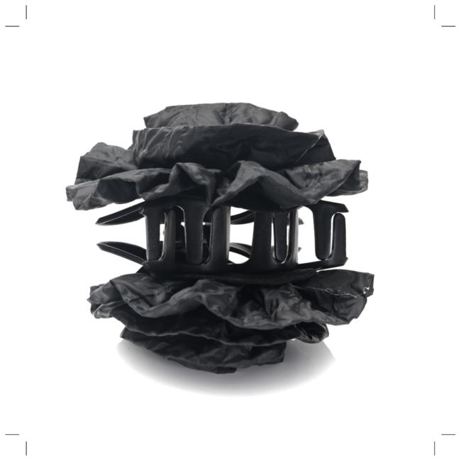 Broche con flor tela x 12u. - Imagen 3