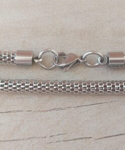 CADENA DE ACERO MALLA TUBULAR 5.0 X 40CM