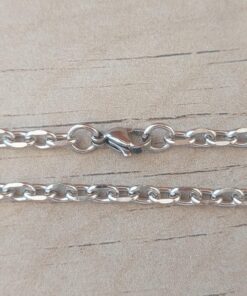 CADENA DE ACERO FORCET 1.2 DIAMANTADA. LARGO 60 CM