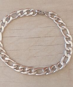 PULSERA DE ACERO FIGARO 2.3. LARGO 22 CM