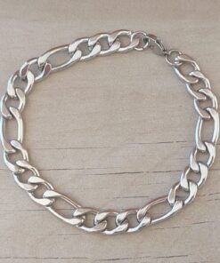 PULSERA DE ACERO FIGARO 2.5. LARGO 22 CM