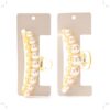 Broche de pelo perlas 11.5cm x 12 unidades