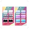 Set broche mini engomado x12unid x 12 Set