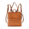 Mochila Tanger correa con remaches y llavero 30x28x10cm. x 1u.