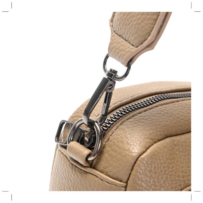 Bandolera Tanger doble correa con remaches y llavero 20x12x7cm. x 1u. - Imagen 9