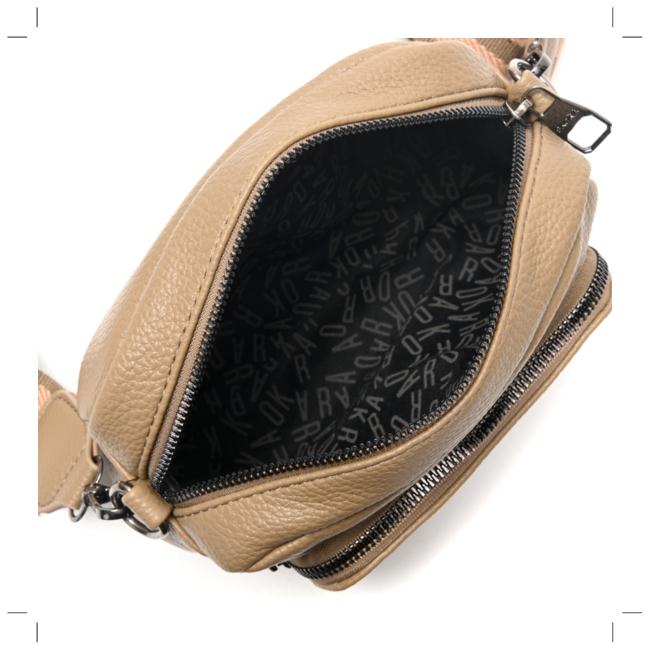 Bandolera Tanger doble correa con remaches y llavero 20x12x7cm. x 1u. - Imagen 8