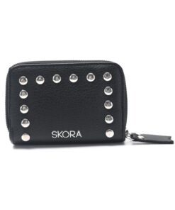 Billetera Levante 12x10cm con bolsa de tela. x1u