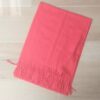 PASHMINA LISA ROJO 70 X 180 CM.