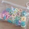 COLITAS MINI COLOR PASTEL. TAMAÑO 2.0. BOLSA X 50 UNIDADES APROX.