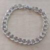 PULSERA DE ACERO GRUMET 2.3, ESLABÓN GRUESO. LARGO 22 CM