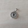 DIJE DE ACERO MANDALA, "TE AMO" EN 100 IDIOMAS DIFERENTES. MEDIDA 15 MM