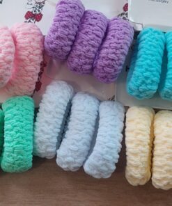 SET COLITAS ANCHAS X 3 UNIDADES COLORES PASTELES X 12 BLISTERS