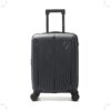 Valija Wanderlust HARD PP Gris Oscuro 20 pulg ,doble rueda fija, expandible y cerradura de combinación x1 unid