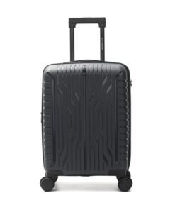 Valija Wanderlust HARD PP Gris Oscuro 20 pulg ,doble rueda fija, expandible y cerradura de combinación x1 unid