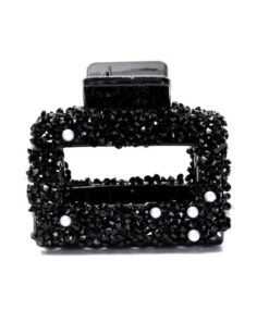 Broche cuadrado strass x12 unidades