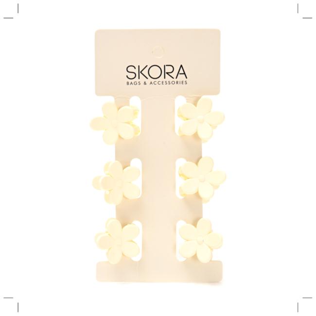 Set broches flor x6u x12 Set - Imagen 2