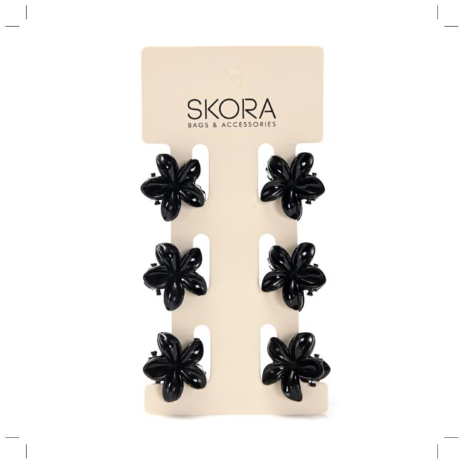 Set broches flor x6u x12 Set - Imagen 3