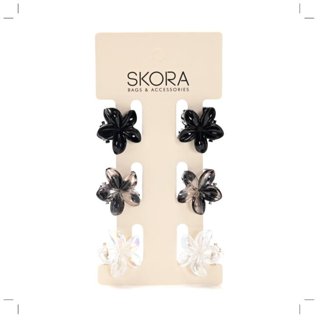 Set broches flor x6u x12 Set - Imagen 2