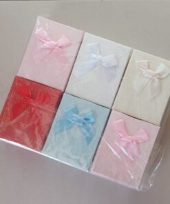 ESTUCHE PARA CONJUNTOS X 12 UNIDADES MULTICOLOR. MEDIDAS 7 X 9 CM