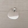 DIJE DE ACERO GATITO PARA GRABAR - 1MM ESPESOR. PULIDO UN SOLO LADO. 25 MM