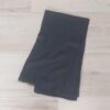 PASHMINA LIVIANA LISA DESFLECADA COLOR NEGRO. MEDIDAS: 100 X 180 CM.
