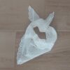 TRIANGULO BRODERIE 30 X 80 CM EN COLOR BLANCO