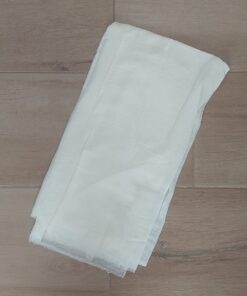 PASHMINA LIVIANA LISA DESFLECADA COLOR MARFIL. MEDIDAS: 100 X 180 CM.