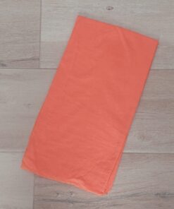 PASHMINA LIVIANA LISA DESFLECADA COLOR NARANJA. MEDIDAS: 100 X 180 CM.