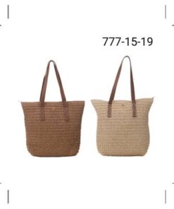 Bolso playero rafia